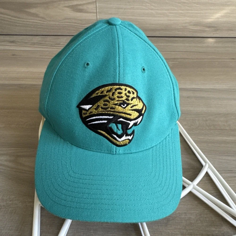 Vintage‎ Jacksonville Jaguars Twins Enterprise Snapback Retro Logo Hat 90s